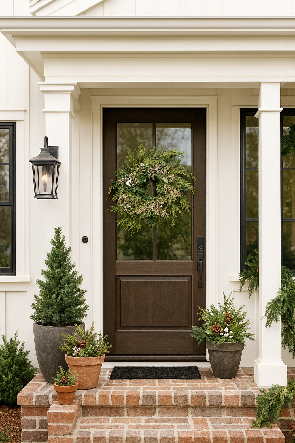 Fresh Evergreens Dreaming Wreath