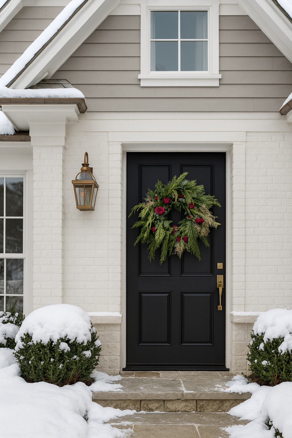 Fresh Evergreens Ethereal Celosia Wreath