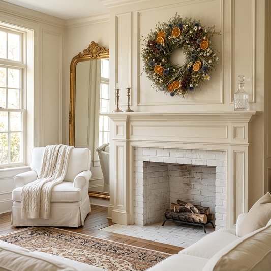 Dried Citrus Apothecary Wreath
