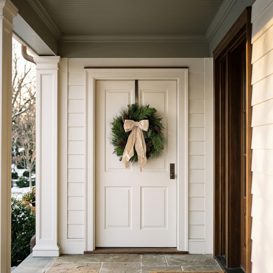 Fresh Evergreens Forest Elegance Wreath
