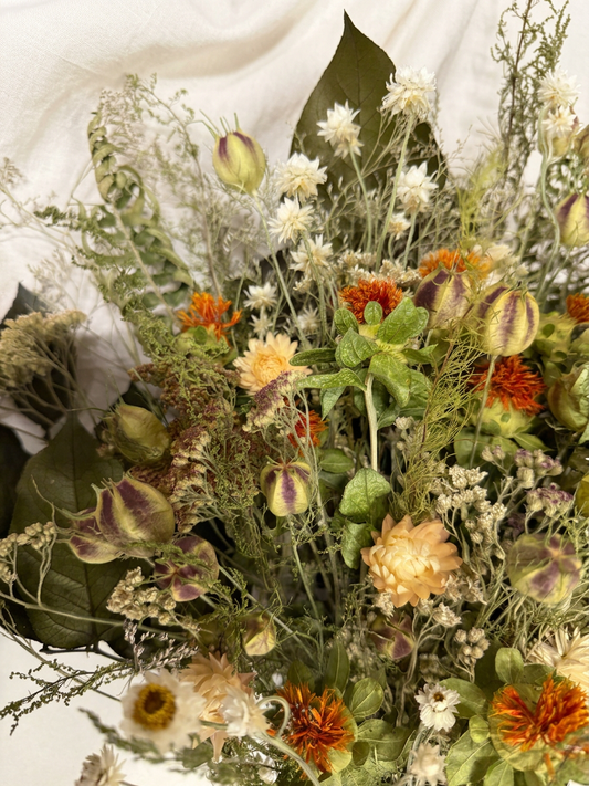 Dried Basil Saffron Bouquet