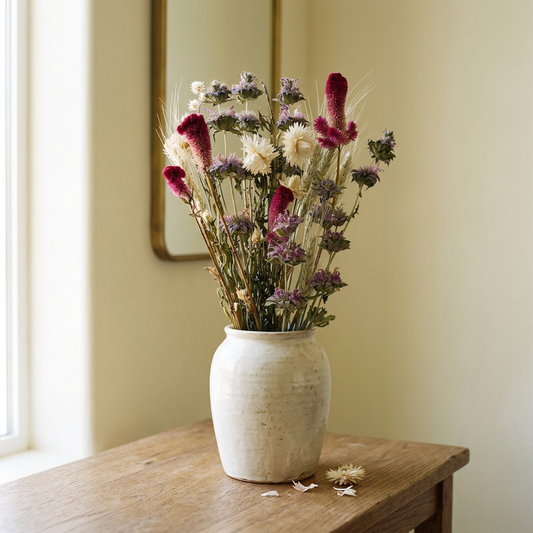 Dried Graceful Celosia Garden Bouquet