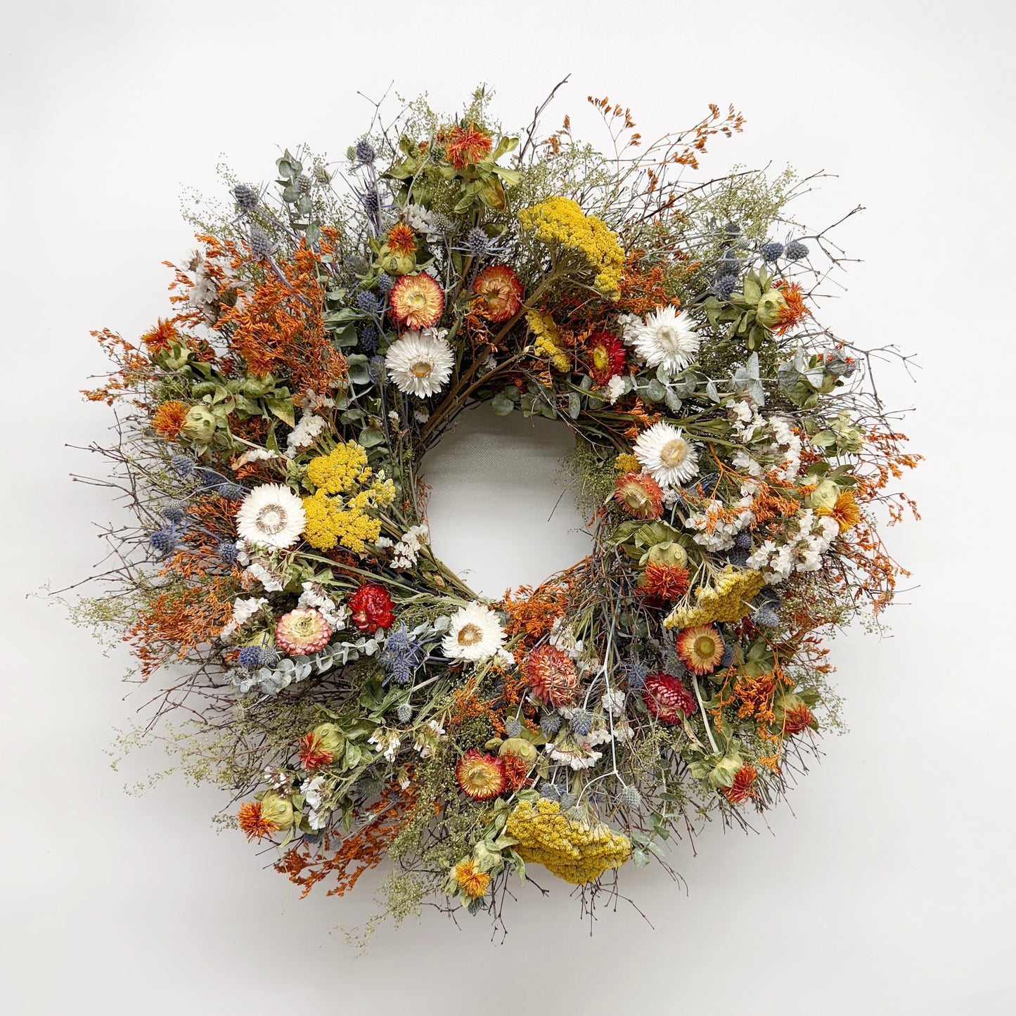 Dried Bloom Botanicals Wreath