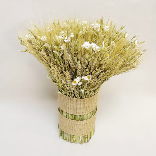 Dried Field Embrace Stack Centerpiece