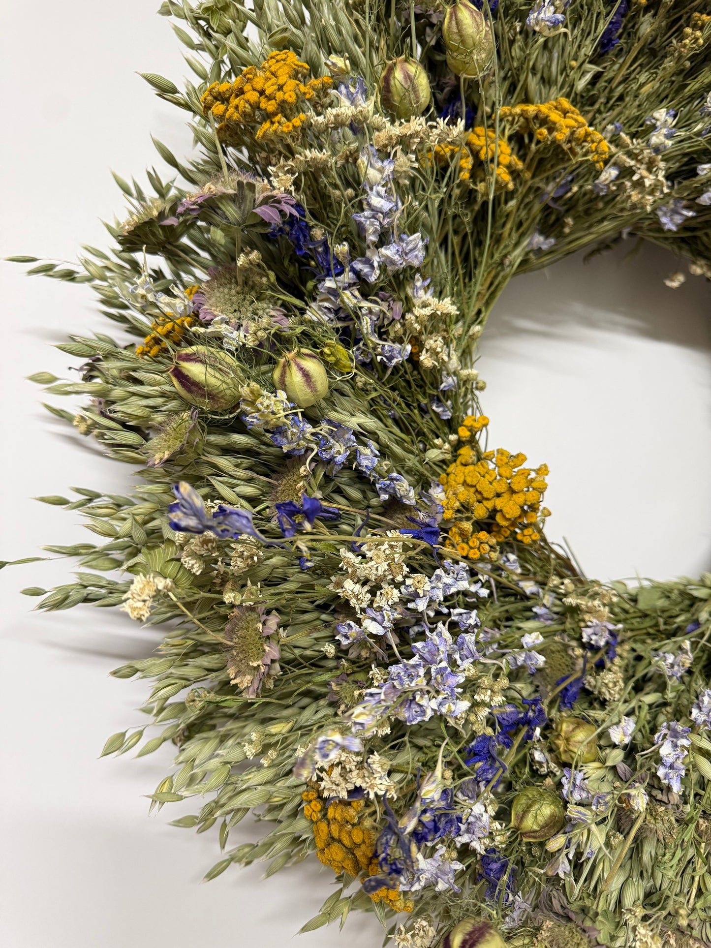 Dried Prairie Lullaby Wreath