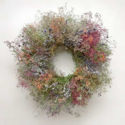 Dried Painter’s Gypsophila Wreath