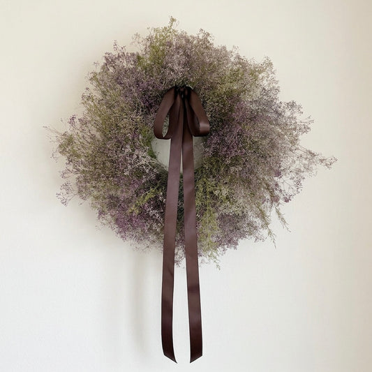 Dried Sepia Halo Wreath