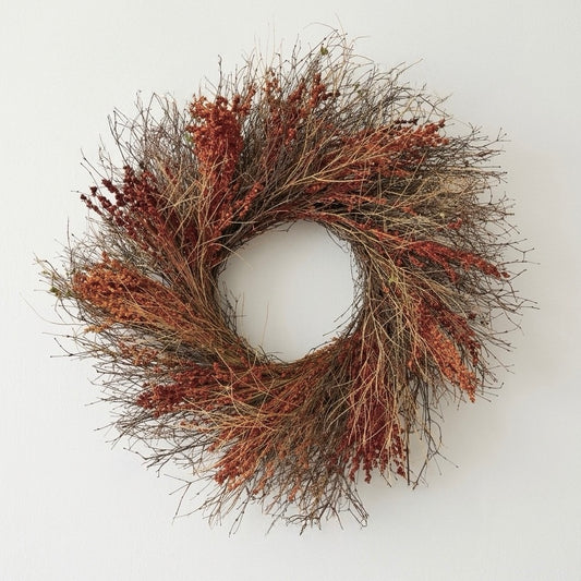 Dried Broomfield Wreath