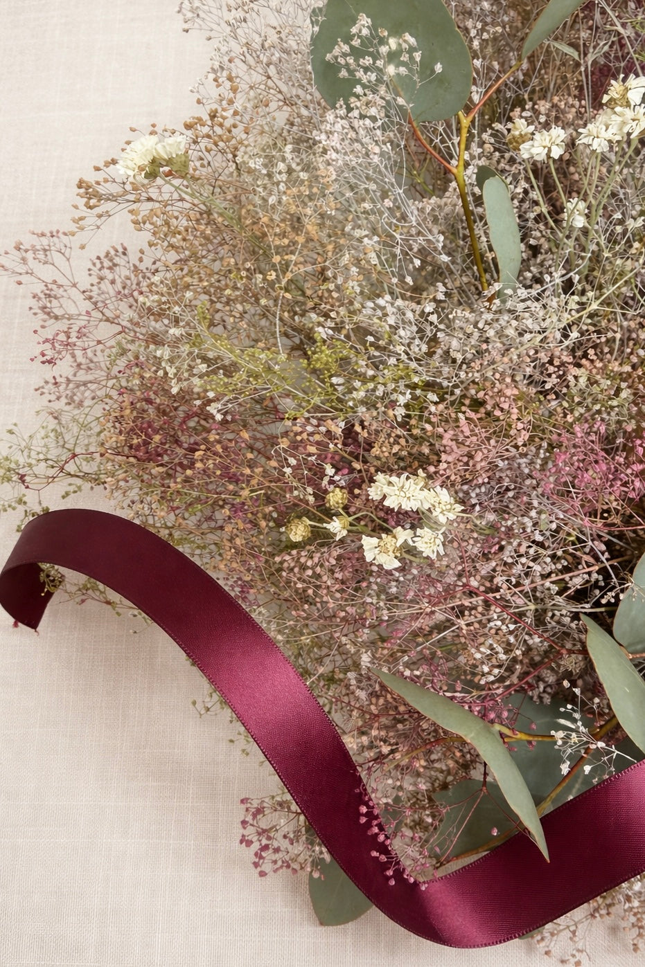 Dried Premium Pearly Gypsophila Bouquet