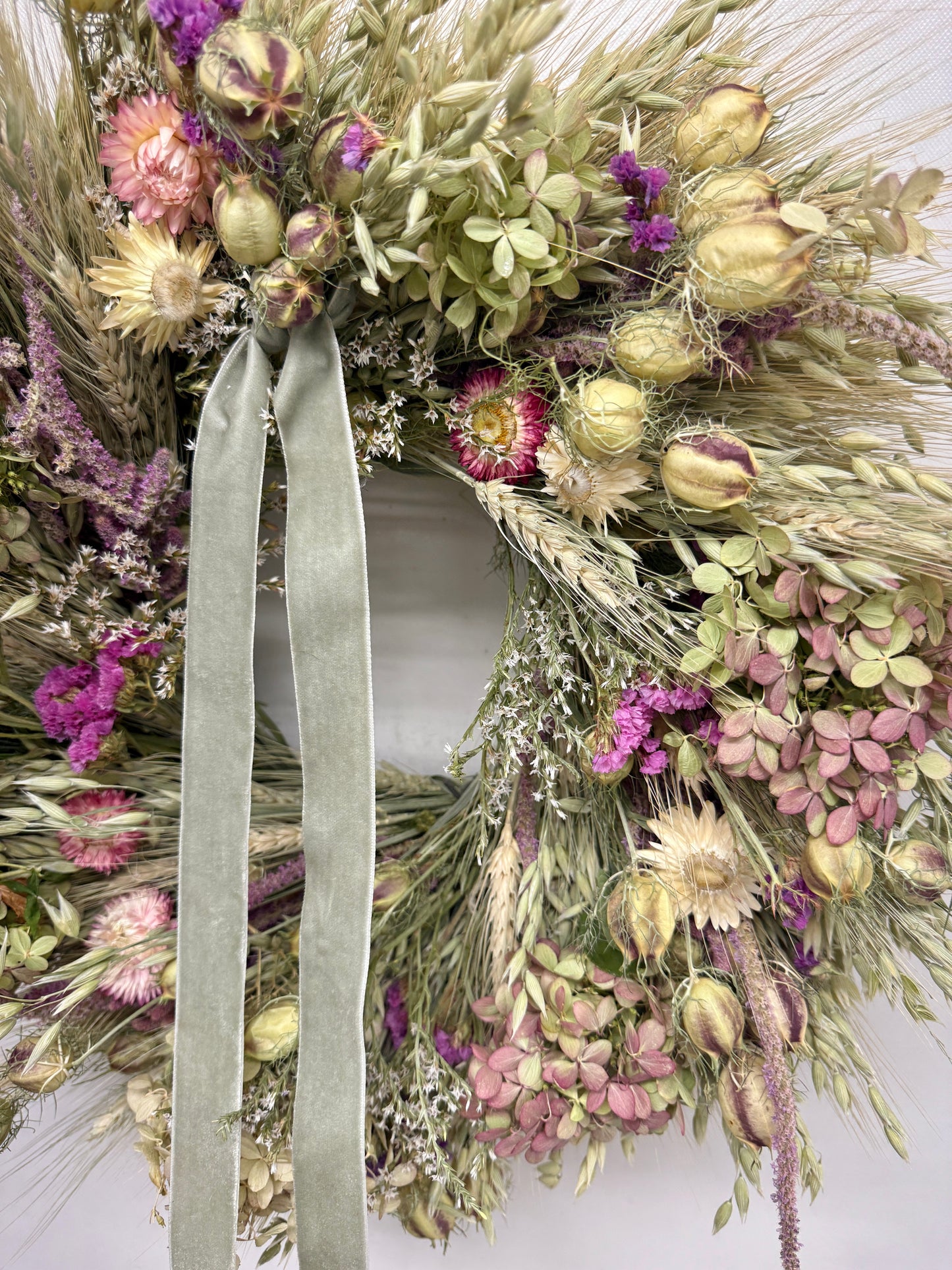 Dried Sage Valley Wreath