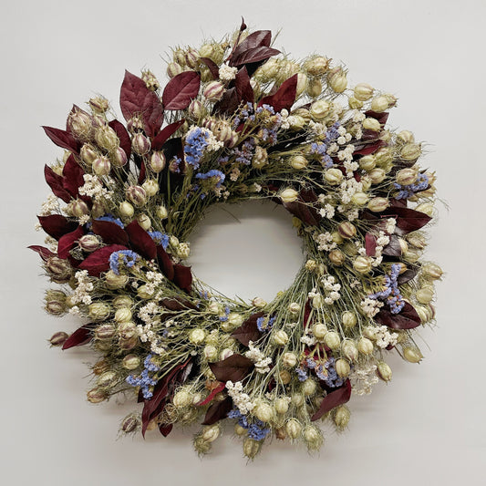 Dried and Preserved Founding Flora Wreath