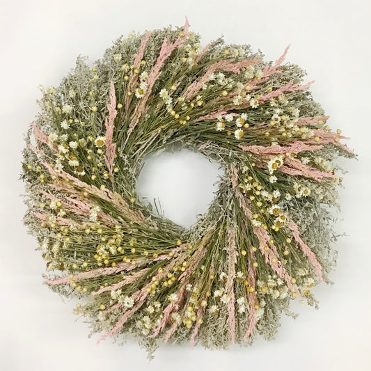 Dried Spring Lush Wreath