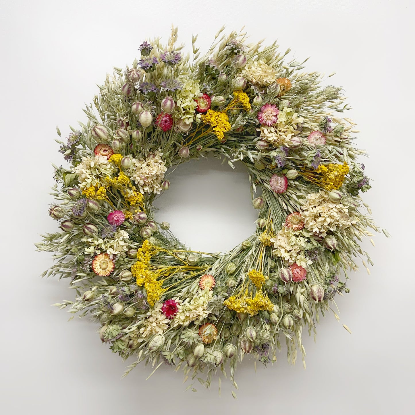 Dried Ayla Meadow Wreath