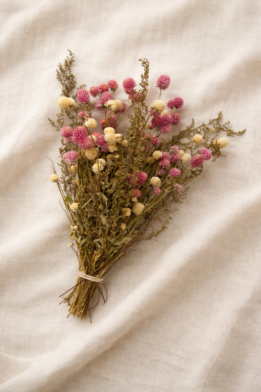 Dried Chateau Globe Bouquet