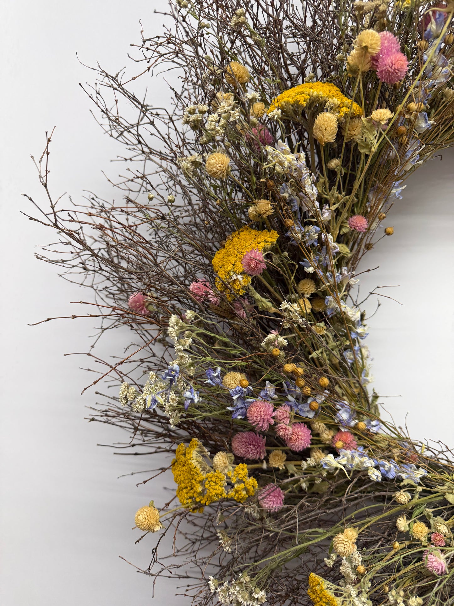 Dried Sunkissed Wreath