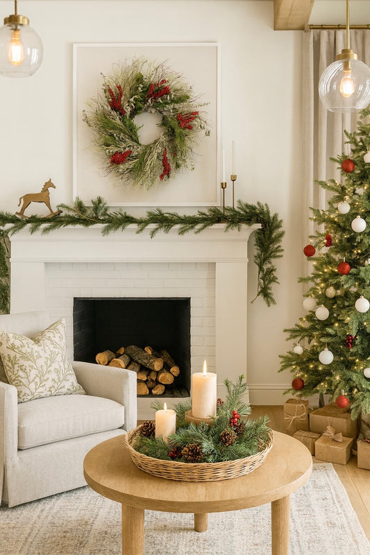 Dried Berry Embers Wreath