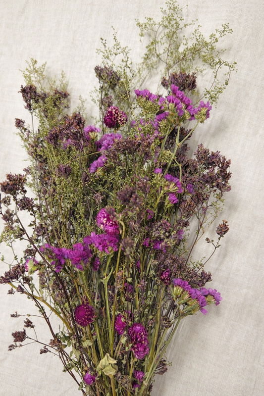 Dried Amara Purples Bouquet