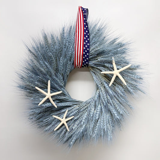 Dried Patriotic Tide Wreath