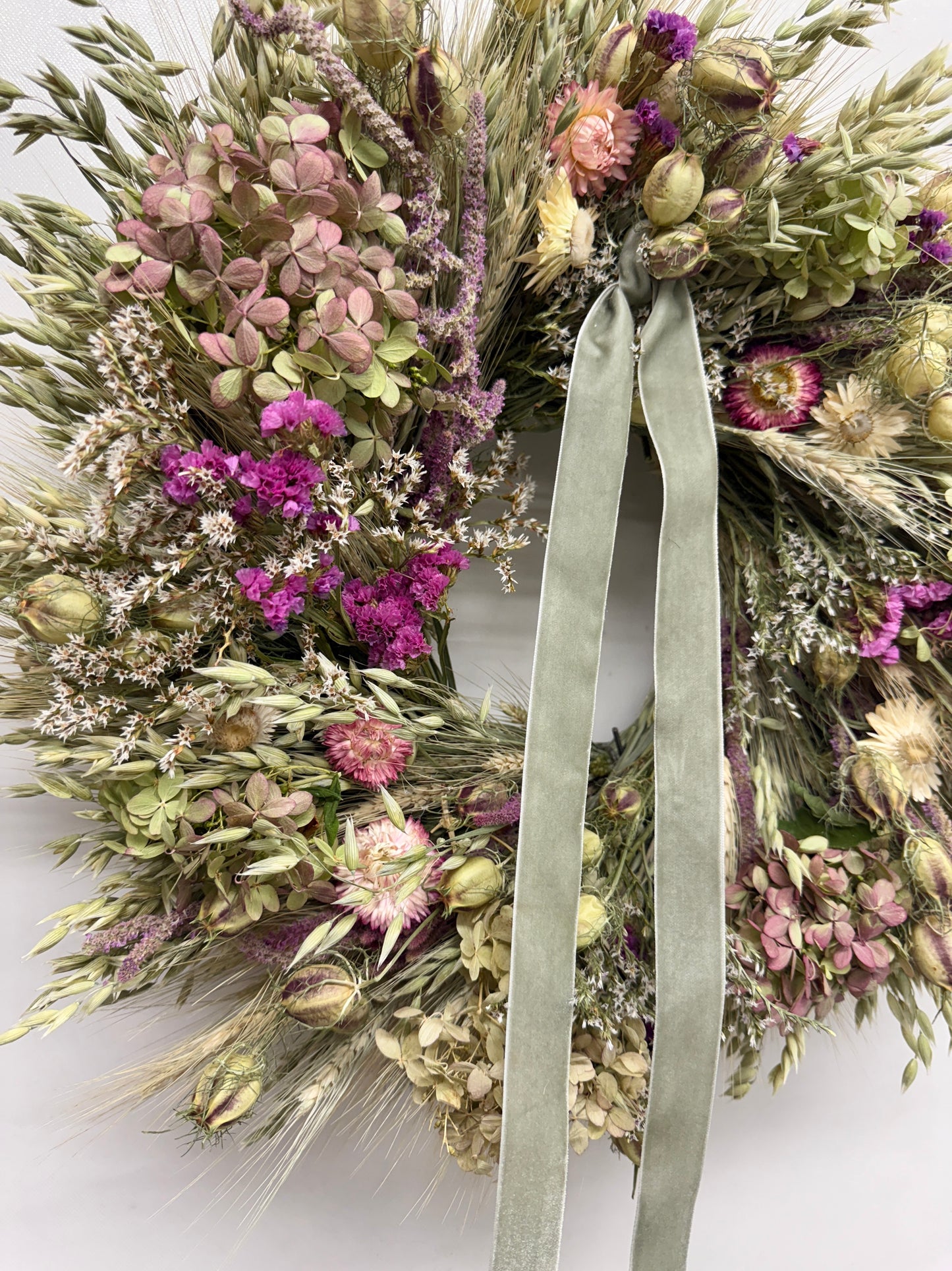 Dried Sage Valley Wreath