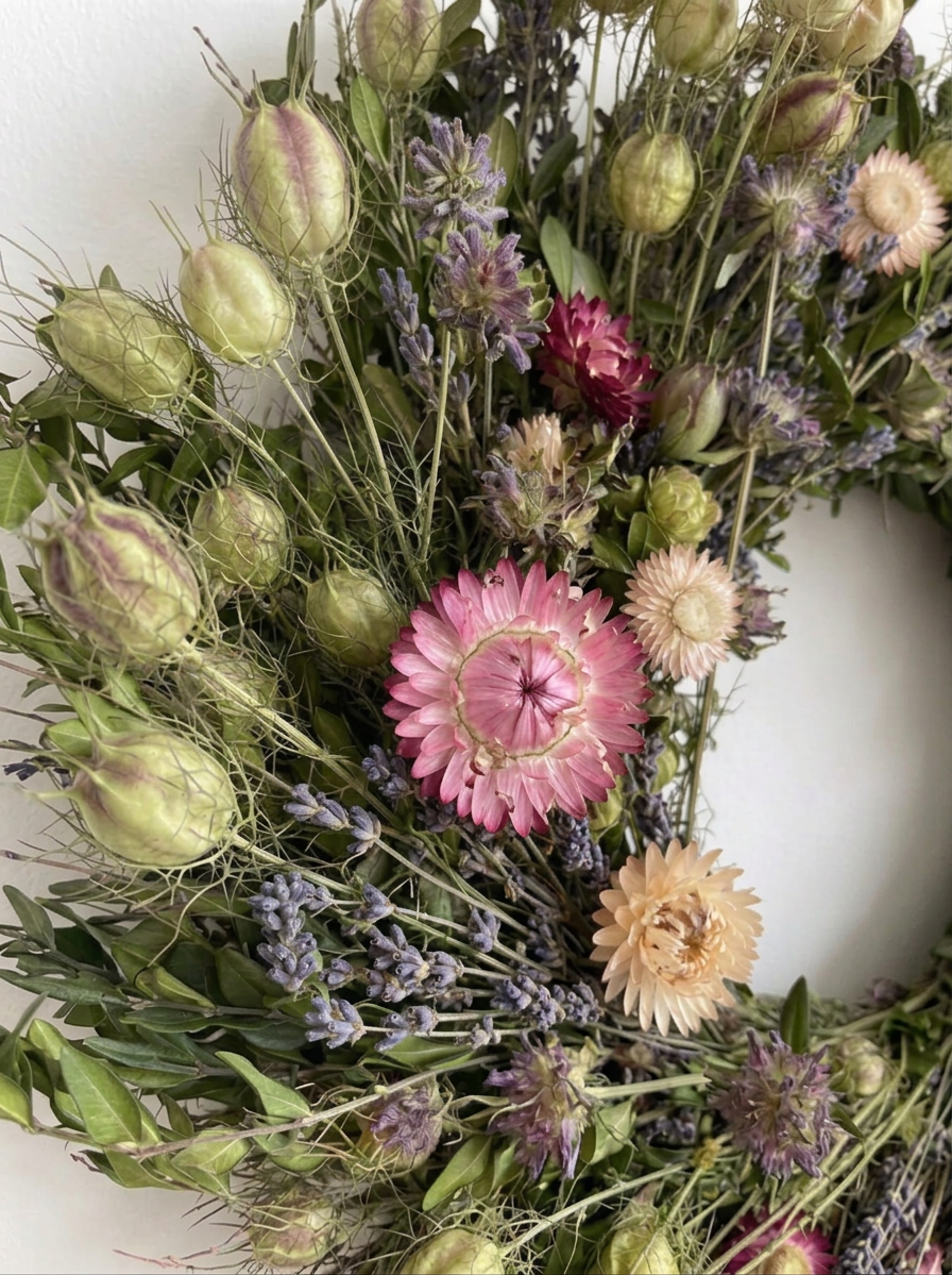 Dried Lavender Whisper Wreath