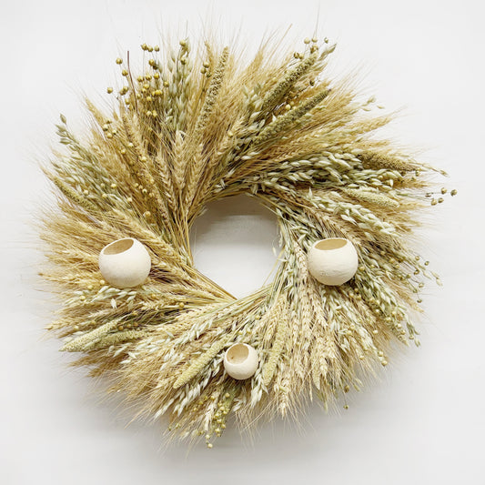 Dried Bird Fest Wreath - Superfine Museum Fundraiser