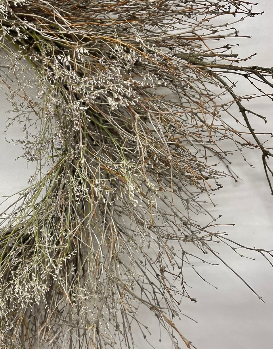 Dried Twigs and Caspia Wreath
