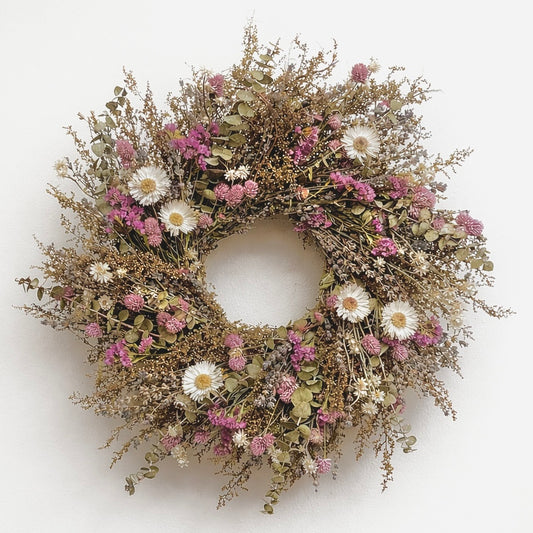 Dried Blossom Song Wreath