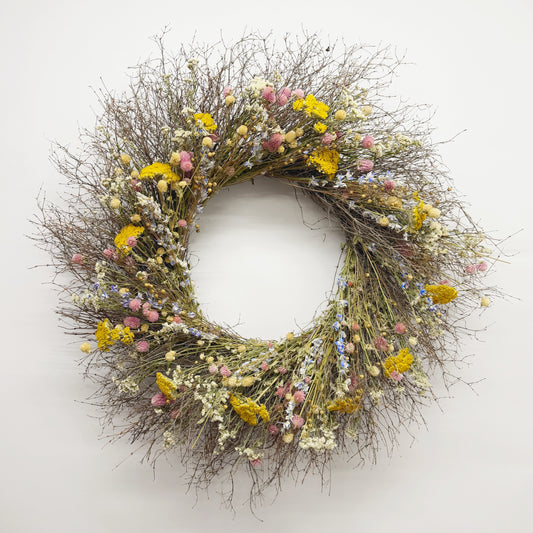 Dried Sunkissed Wreath