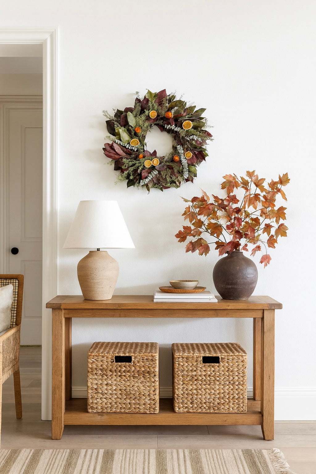 Dried and Preserved Hearthlight Citrus Wreath