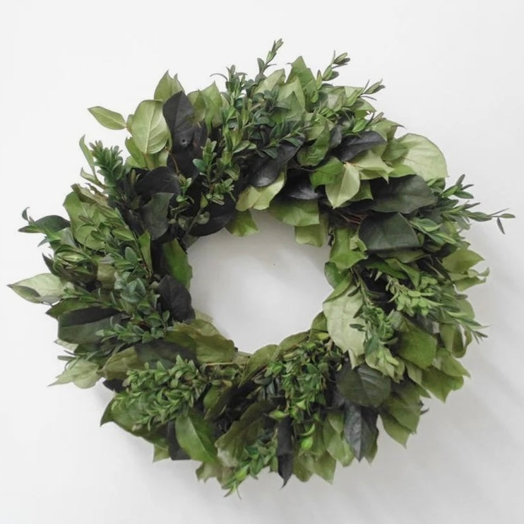 Dried and Preserved Irish Forest Wreath