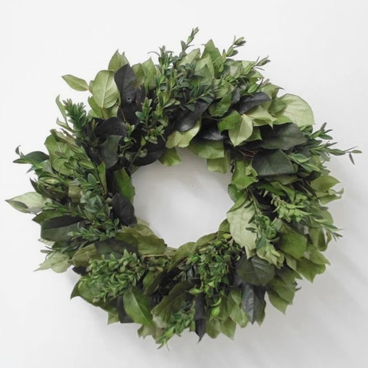 Dried and Preserved Irish Forest Wreath