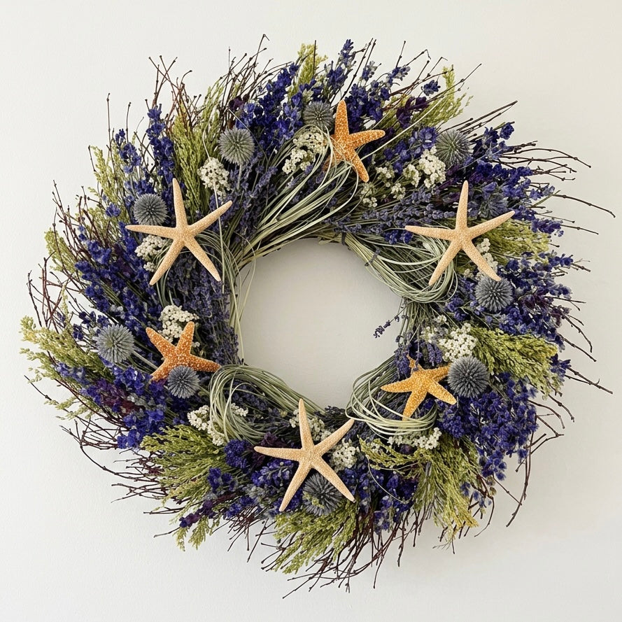 Dried Mystic Seaport Wreath