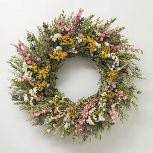 Dried Sweet Floral Wreath
