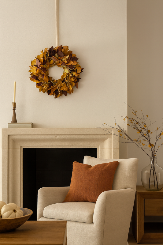 Dried and Preserved Spice Hollow Wreath