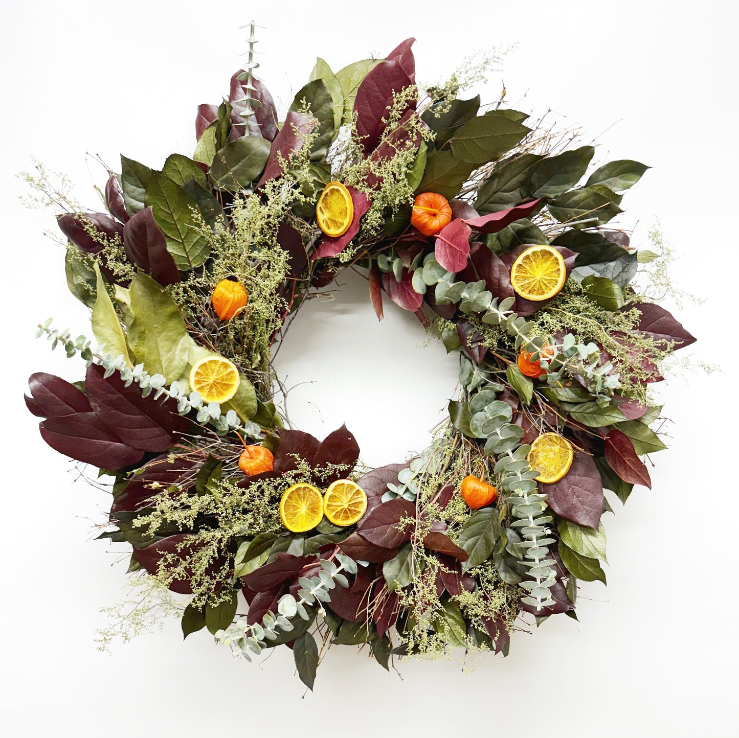Dried and Preserved Hearthlight Citrus Wreath