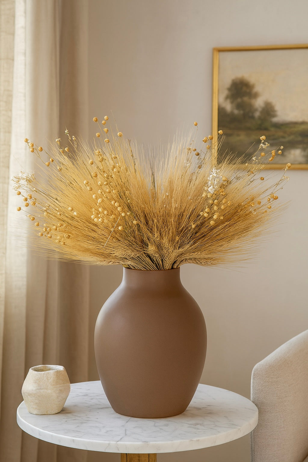 Dried Harvest Grains Bouquet