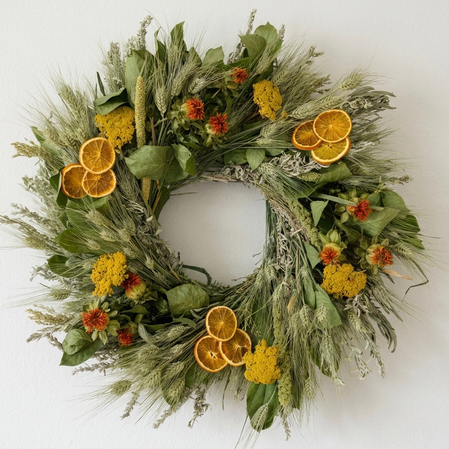 Dried Citrus Home Wreath