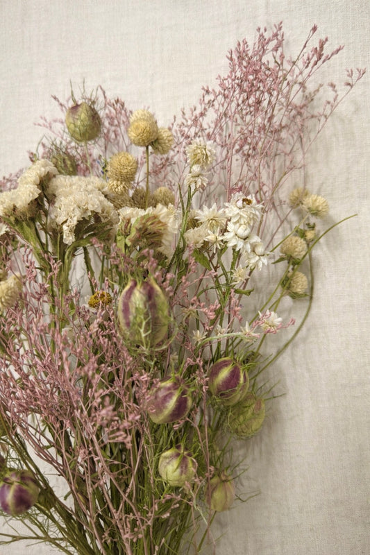 Dried Celestine Pink Bouquet