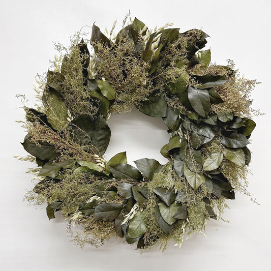 Dried and Preserved Forest Haze Wreath