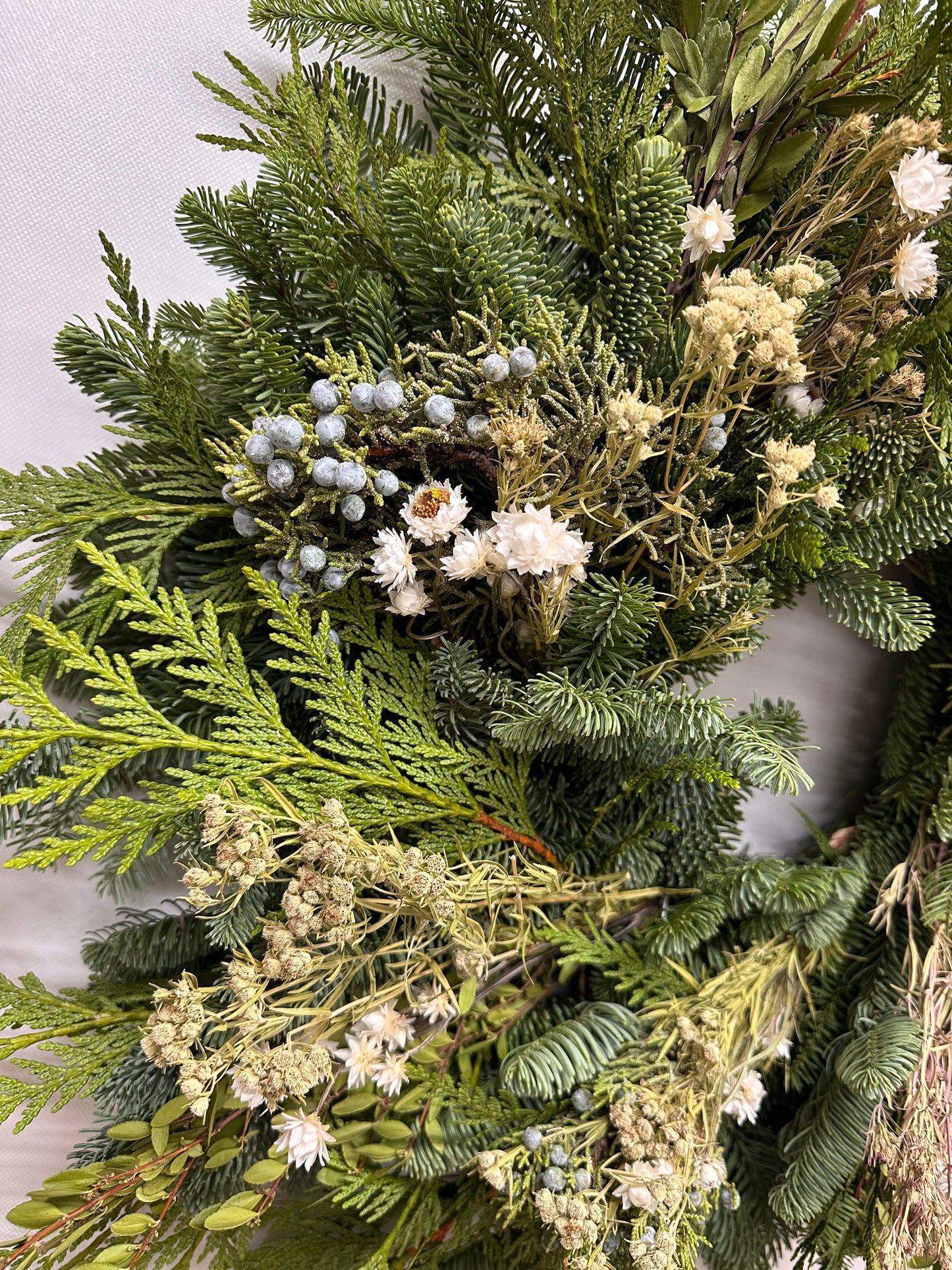 Fresh Evergreens Dreaming Wreath