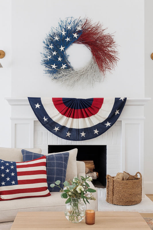 Dried 13 Colonies Wreath