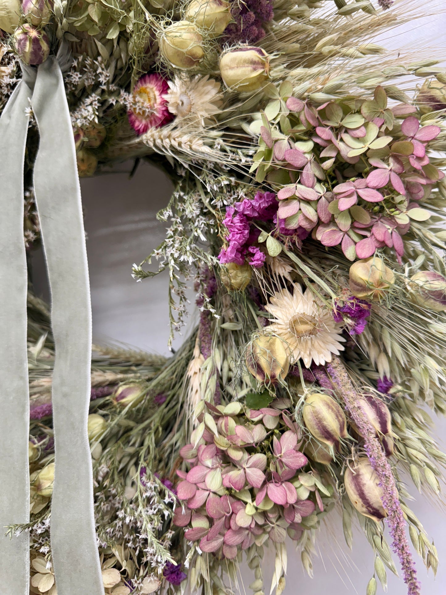 Dried Sage Valley Wreath