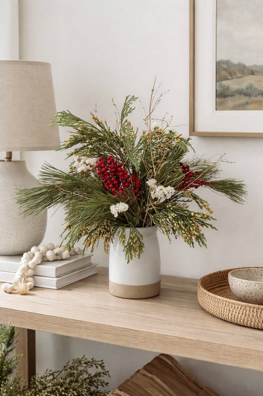 Fresh Evergreens Silent Pine Bouquet