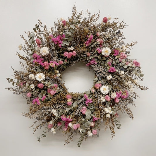 Dried Blossom Song Wreath