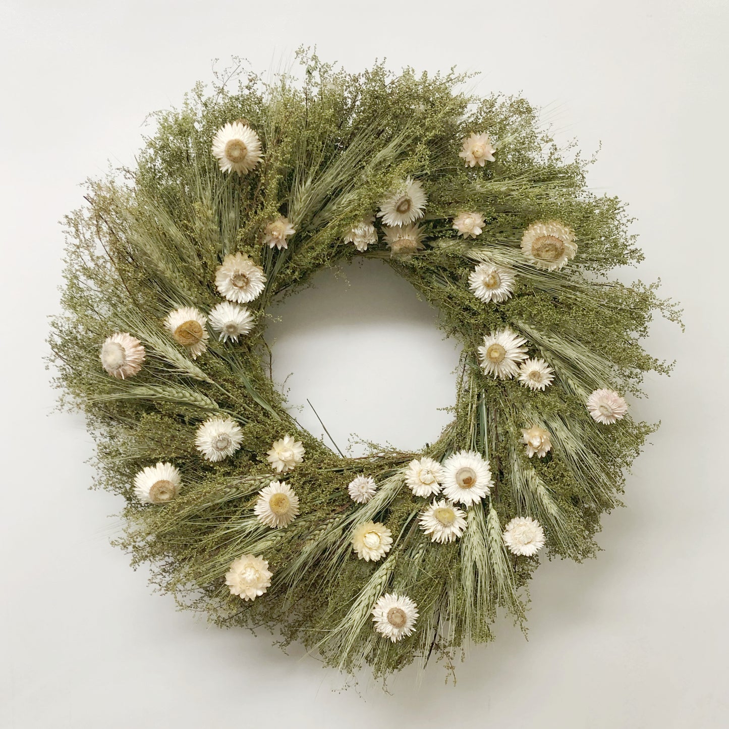 Dried Soft Acre Wreath