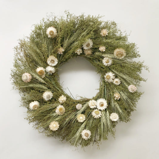Dried Soft Acre Wreath