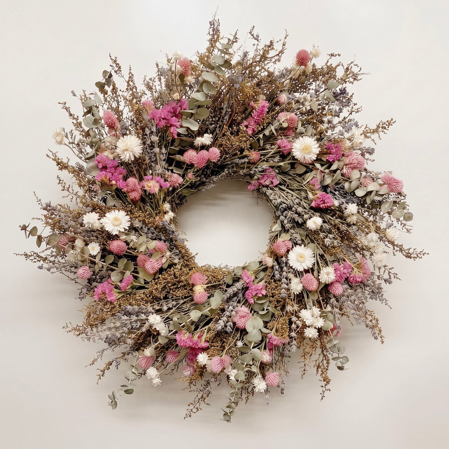 Dried Blossom Song Wreath