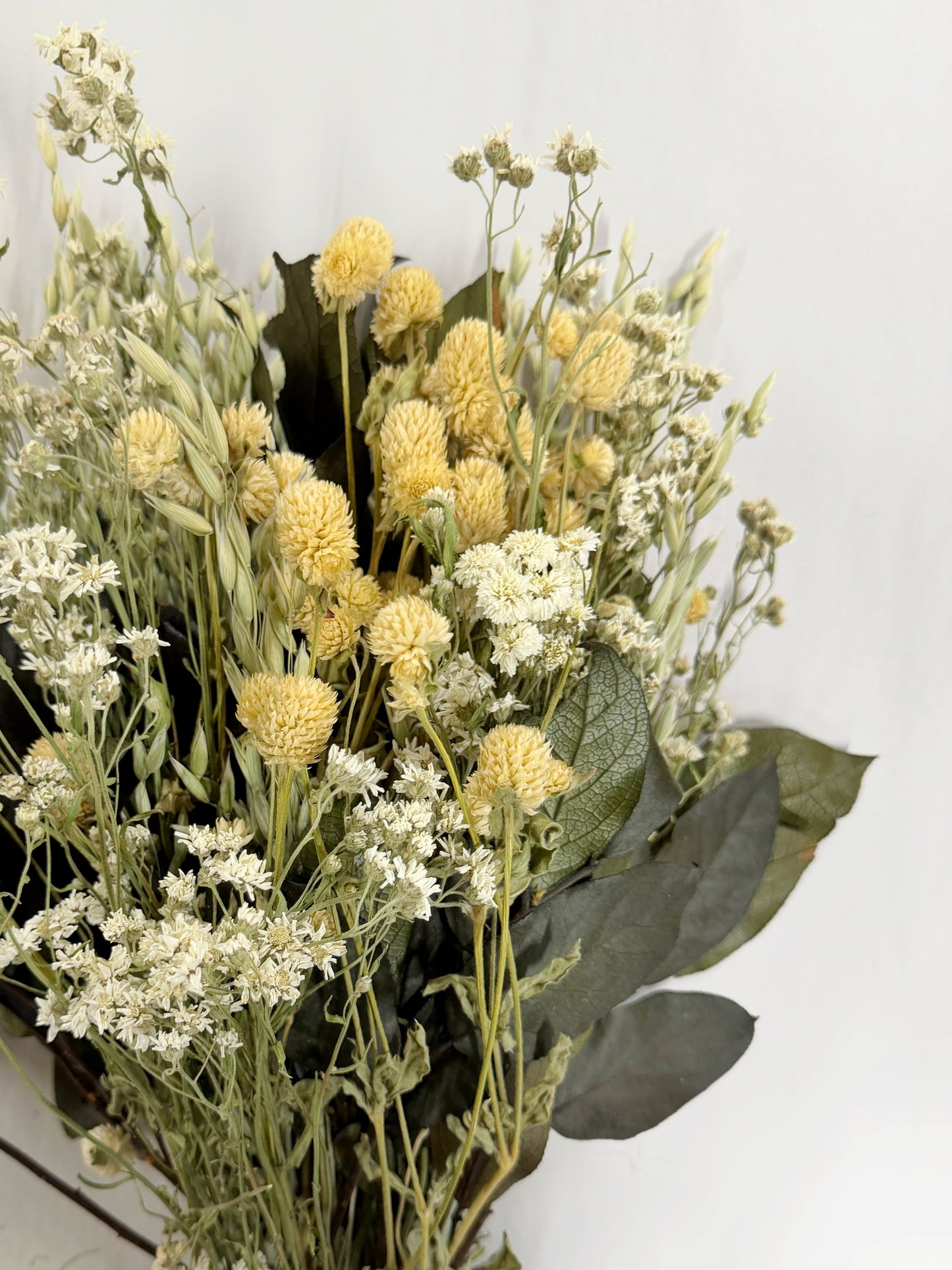 Dried and Preserved Linen Blossoms Bouquet
