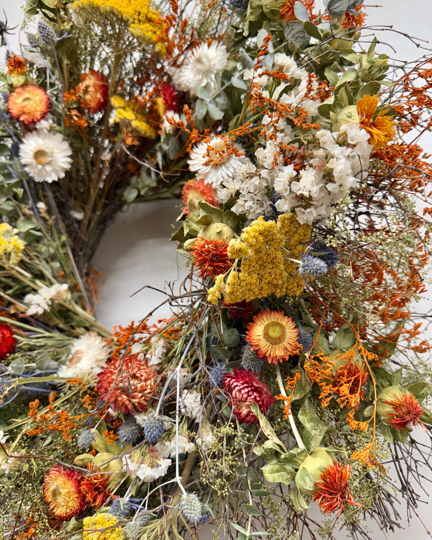Dried Bloom Botanicals Wreath