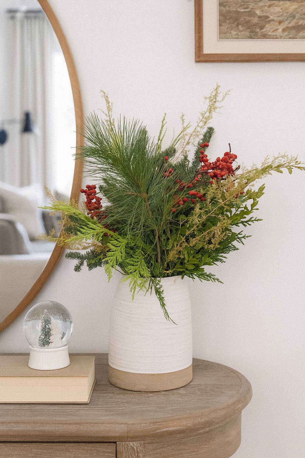 Fresh Evergreens Nordic Pine Bouquet